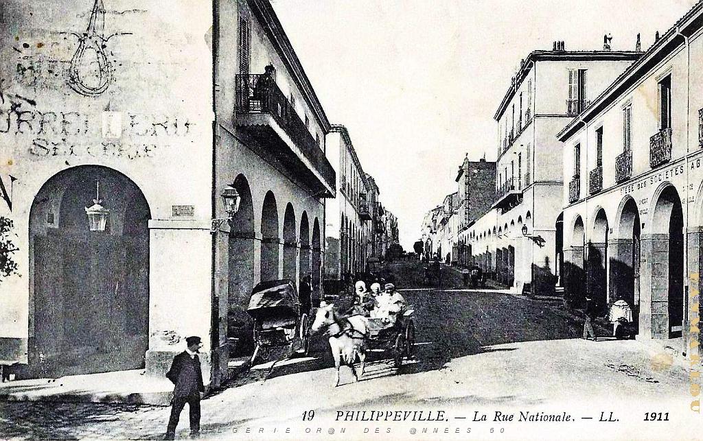 PHILIPPEVILLE - RUE NATIONALE - 1911.jpg